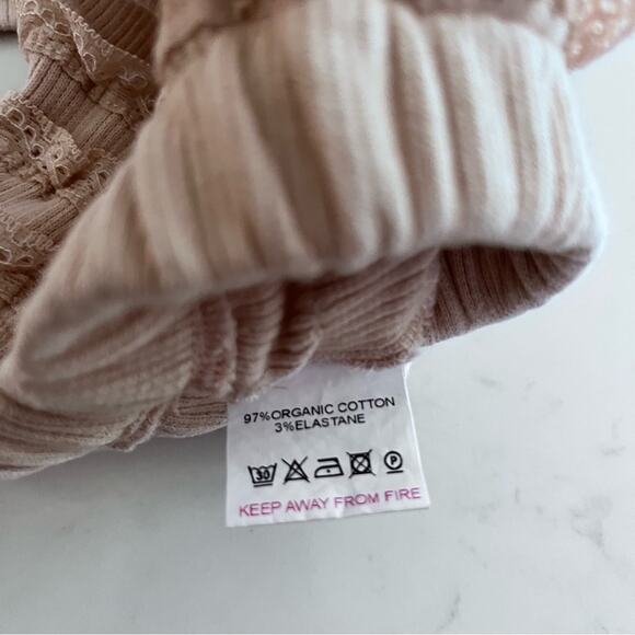 Pudu Girls Organic Cotton Two Piece  Summer Outfit Set size 6-9 months - Picture 7 of 7